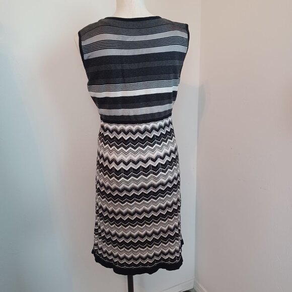 Laundry by Design Dress Chevron Knit Womens size Large - Picture 3 of 14
